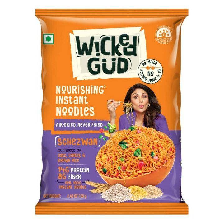 WickedGud Schezwan Instant Noodles 69 g