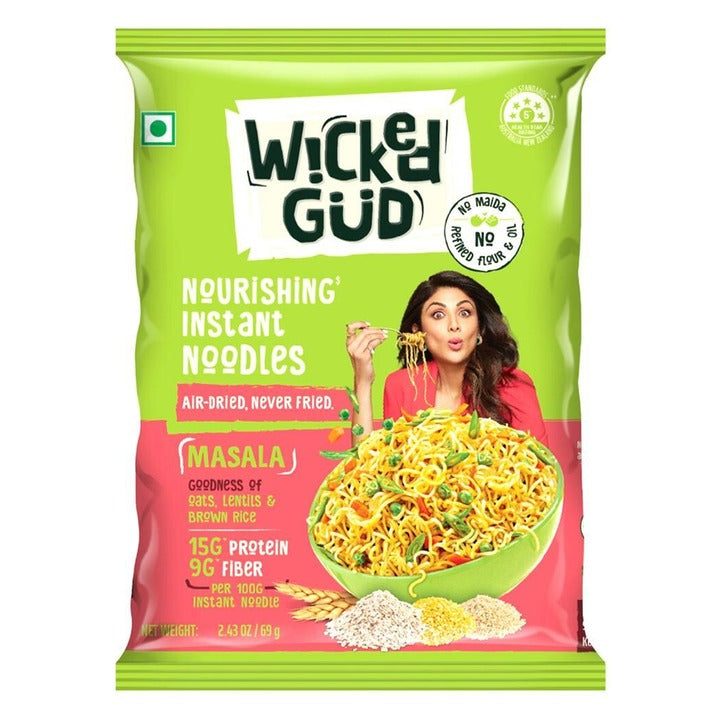 WickedGud Masala Instant Noodles 69 g