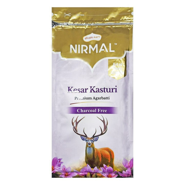 Shubhkart Nirmal Kesar Kasturi Premium Agarbatti Zip Lock 150 g