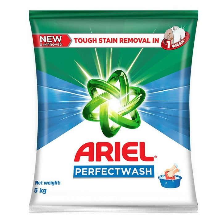 Ariel Perfect Wash Detergent Powder - 5 kg