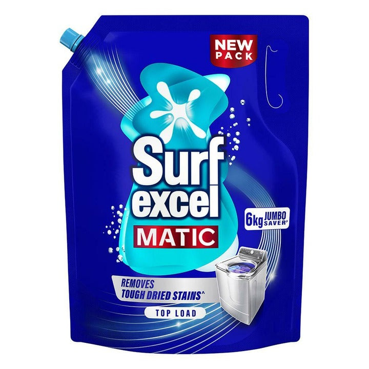 Surf Excel Matic Top Load Liquid Detergent 6 kg