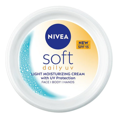 Nivea Soft SPF15 Daily UV Light Moisturizing Cream 200 ml