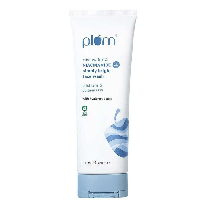 Plum Rice Water & 2% Niacinamide Face Wash 100 ml