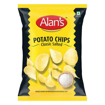 Alan's Classic Salted Potato Chips 90 g