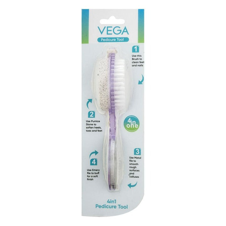 Vega 4 in 1 Pedicure Brush
