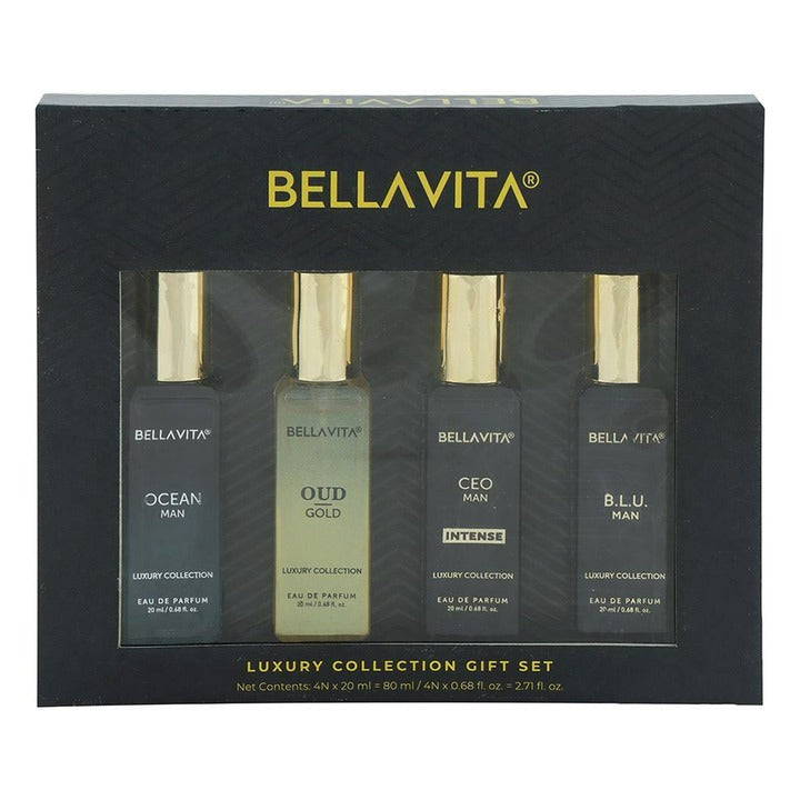 Bella Vita Luxury Luxury Gift Set For Men (20 ml x 4)