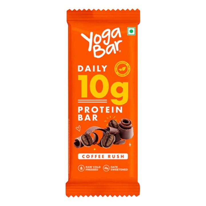 Yogabar Protein Bar Coffee Rush 50 g