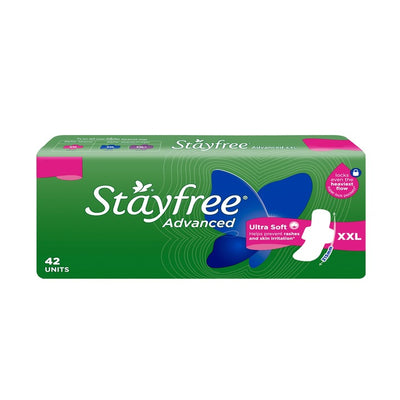 Stayfree Advanced Ultra Soft Sanitary Pad XXL 42 N