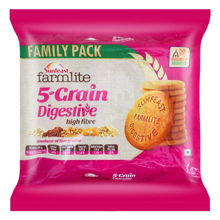 Sunfeast Farmlite 5-Grain High Fibre Digestive Biscuit 955 g