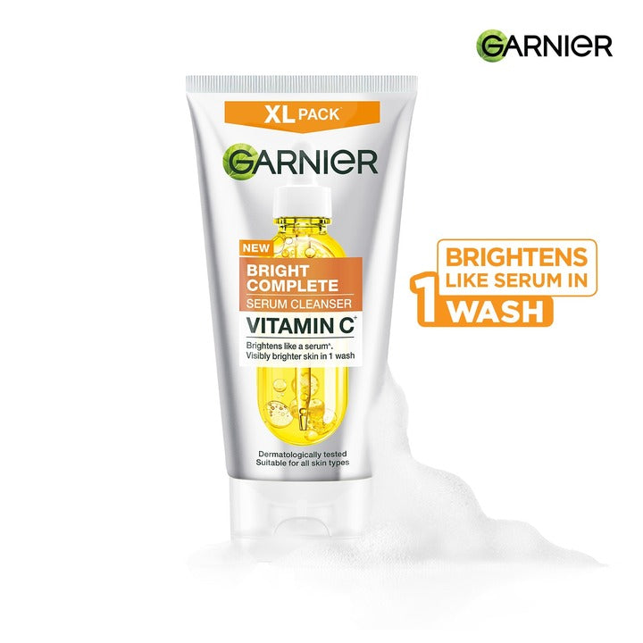 Garnier Bright Complete Vitamin C Serum Cleanser 150 g
