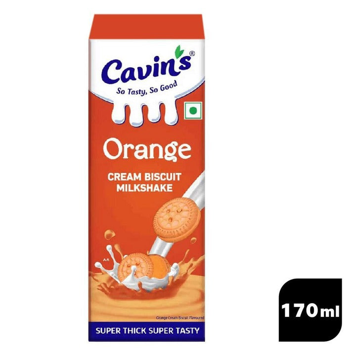 Cavin's Orange Cream Biscuit Milk Shake 170 ml