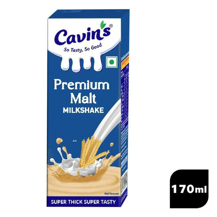 Cavin's Premium Malt Milk Shake 170 ml