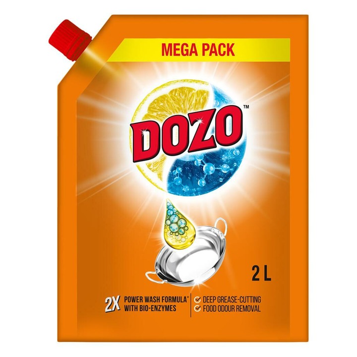 Dozo 2X Power Dishwash Liquid 2 L