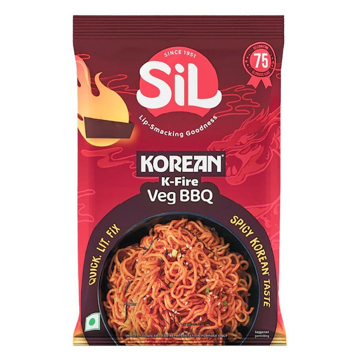 Sil Korean K-Fire Veg BBQ 80 g