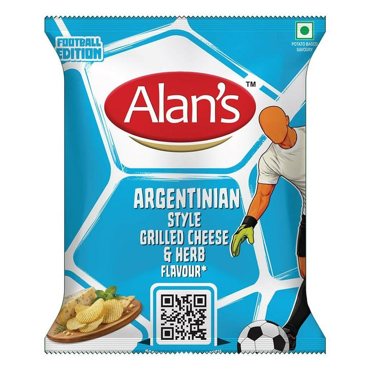 Alan's Argentinian Grilled Cheese & Herb Potato Chips 80 g