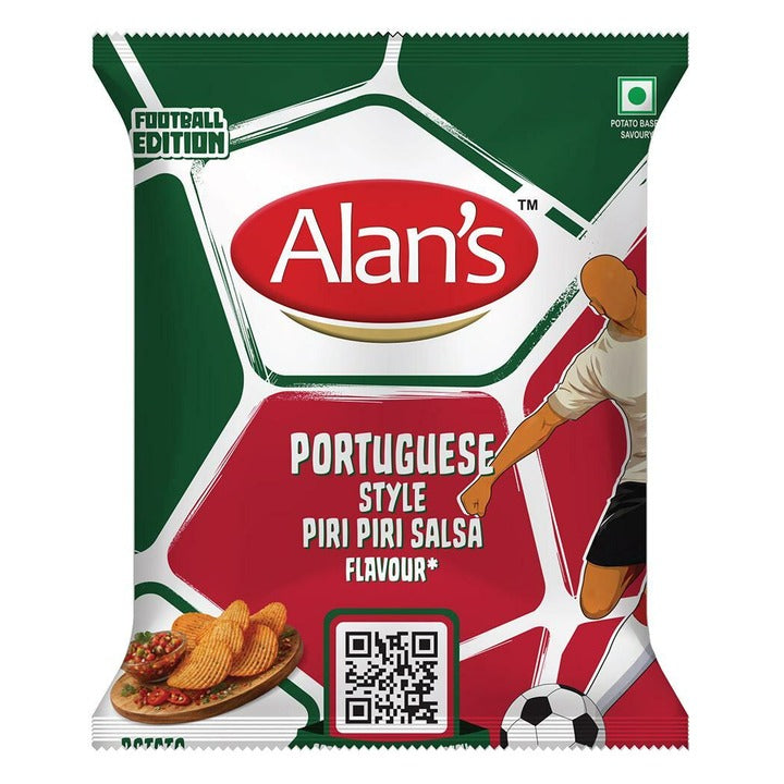 Alan's Portuguese Piri Piri Salsa Potato Chips 80 g