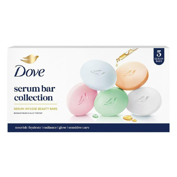 Dove Serum Bar Collection Soap Pack of 5 (125 g each)