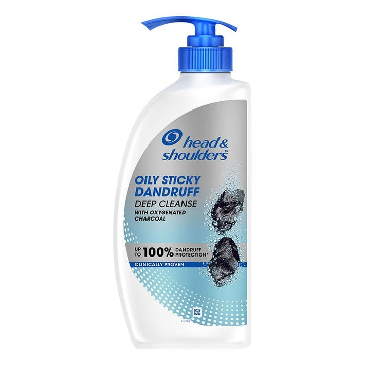Head & Shoulders Deep Cleanse Shampoo with Oxygenated Charcoal 650 ml