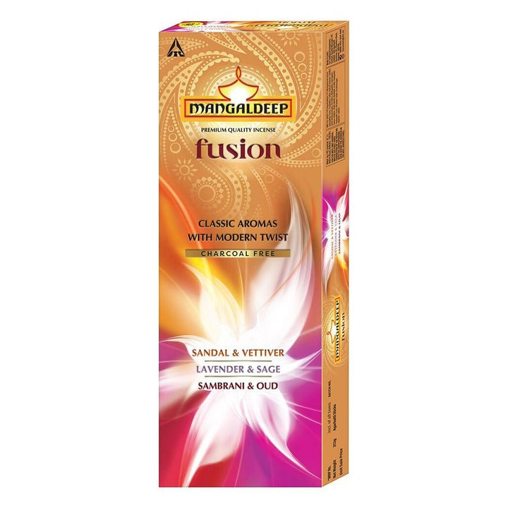 Mangaladeep Fusion 3 in 1 incense Sticks - 213 g