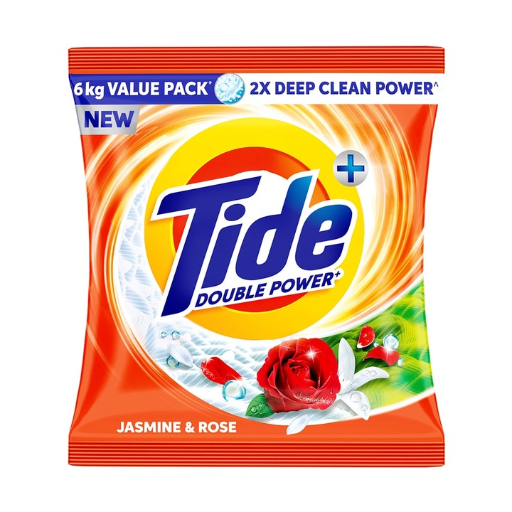 Tide Plus Jasmine & Rose Detergent Washing Powder 6kg