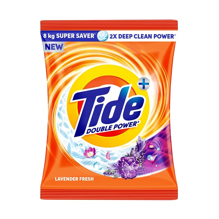 Tide Plus Lavender Detergent Washing Powder 8 kg