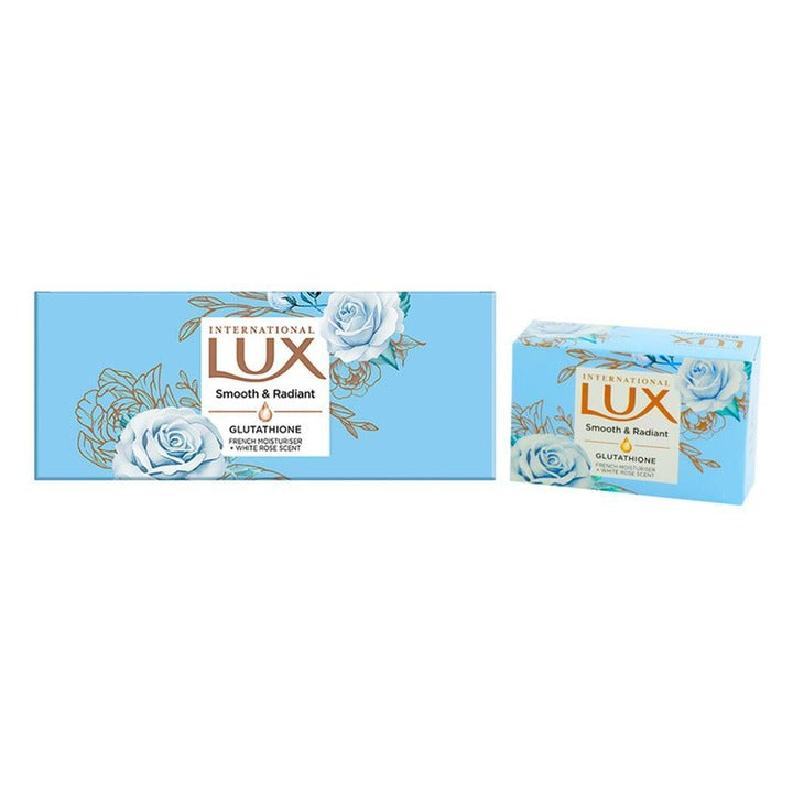 Lux International Smooth & Radiant Bathing Soap 130g (Pack of 6)