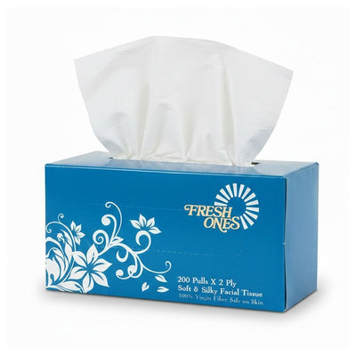 Fresh Ones 2 ply Facial Tissue 200 Pulls