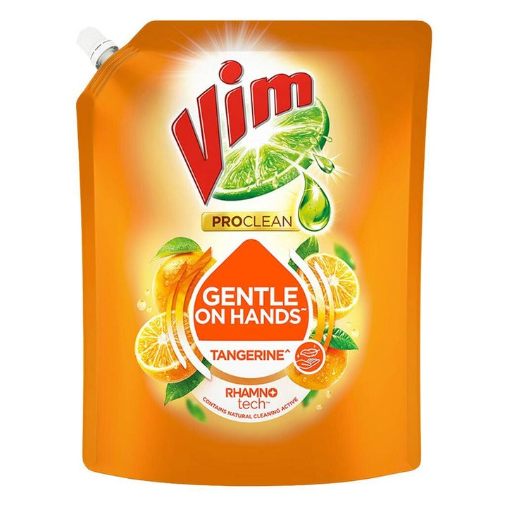 Vim Pro Clean Tangerine Liquid Dishwash 1.7 L