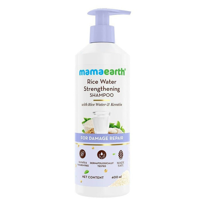 Mamaearth Rice Water Strengthening Shampoo 400 ml