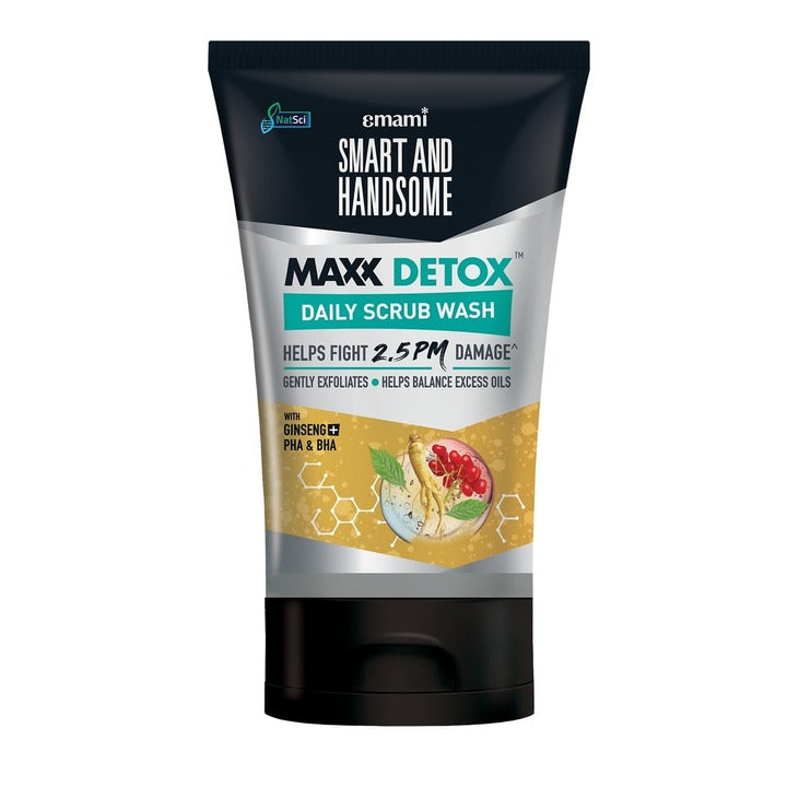Smart And Handsome Maxx Detox Daily Scrub Face Wash 100 g