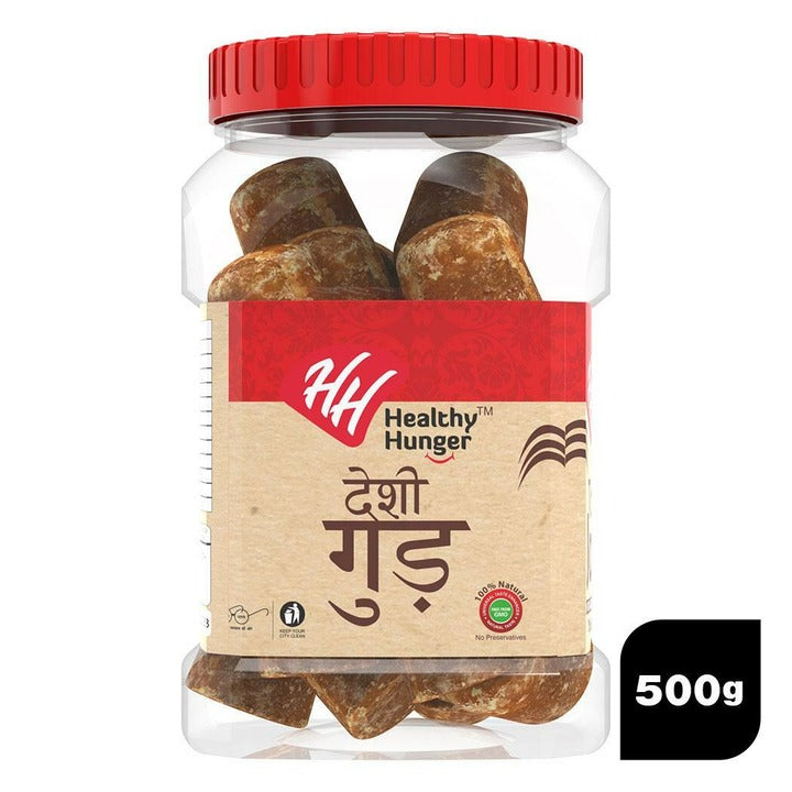 Healthy Hunger Regular Table Jaggery Cubes 500 g