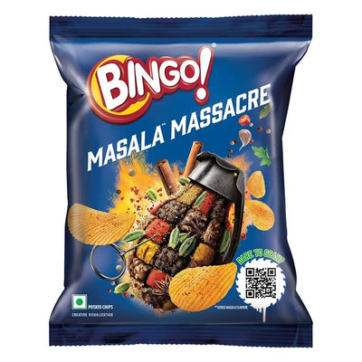 Bingo! Potato Chips Masala Massacre 87.5 g