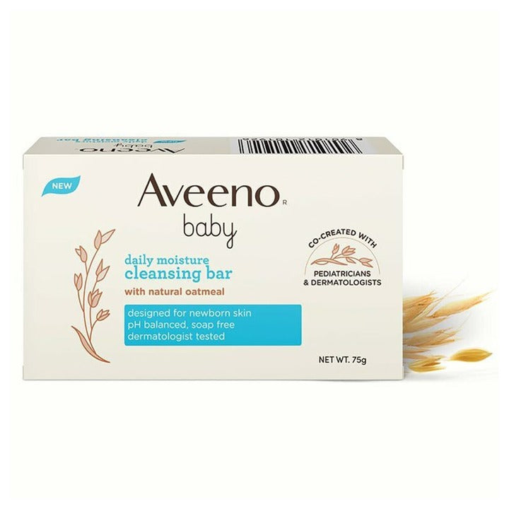 Aveeno Baby Daily Moisture Cleansing Bar 75 g