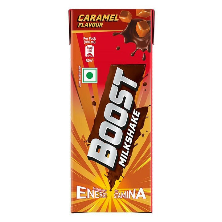Boost Caramel Flavour Milkshake 180 ml