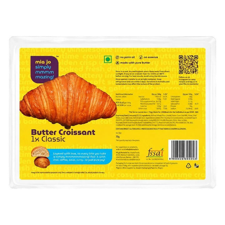 Mia Jo Classic Butter Croissant 70 g