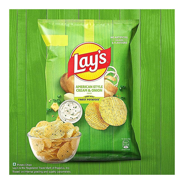 Lay's American Style Cream & Onion : 80 g
