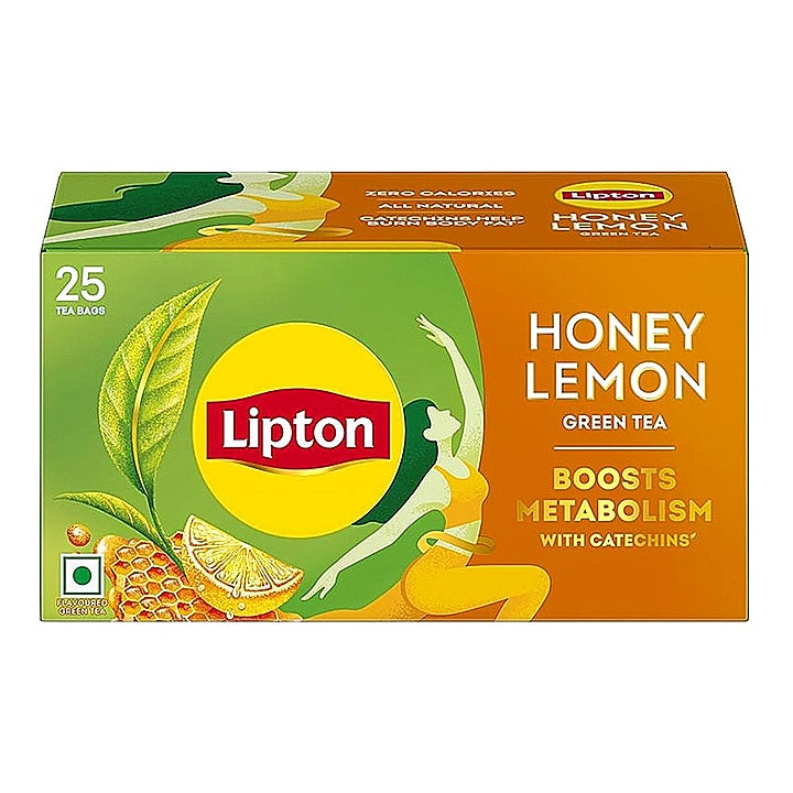 Lipton Green Tea - Honey Lemon : 25 Tea-Bags
