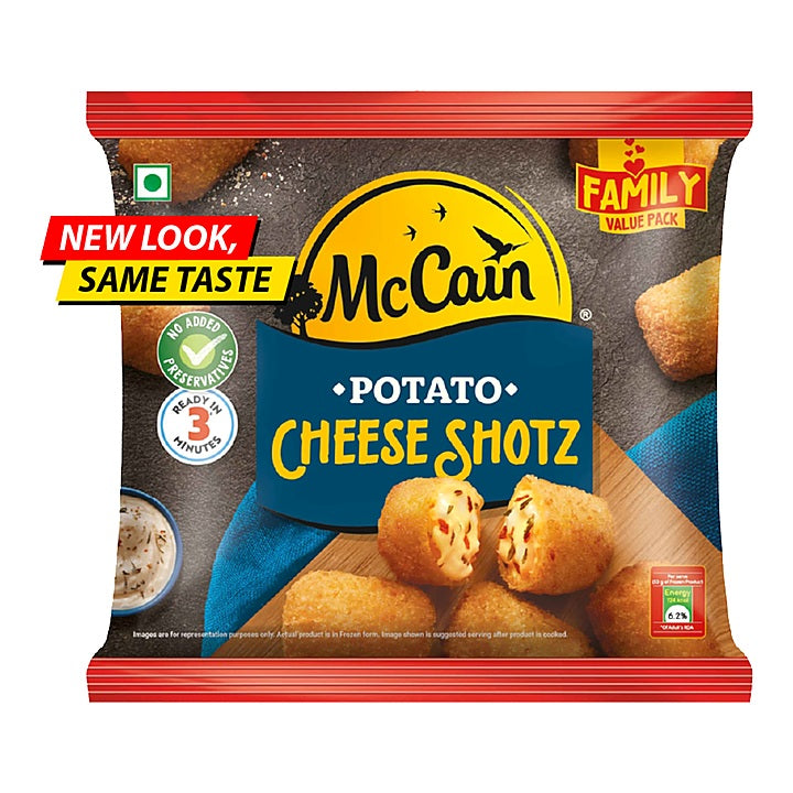 McCain Potato Cheese Shotz : 400 g