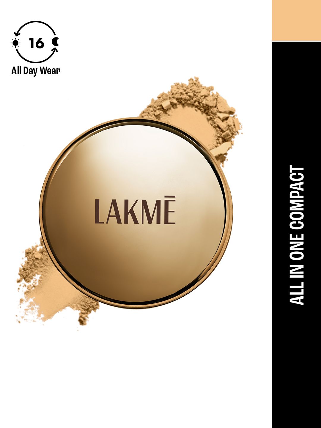 Lakme Powerplay Priming Powder Foundation Lasting Matte For Dry/Oily Skin 9g - Ivory Cream