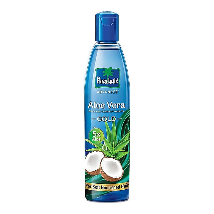 Parachute Advansed Aloe Vera Enriched Coconut Oil - Gold : 225 ml
