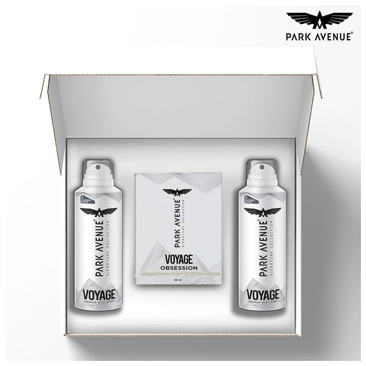 PARK AVENUE Premium Daily Fragrance Kit Perfume Body Spray for Men (350 ml, Pack of 3)