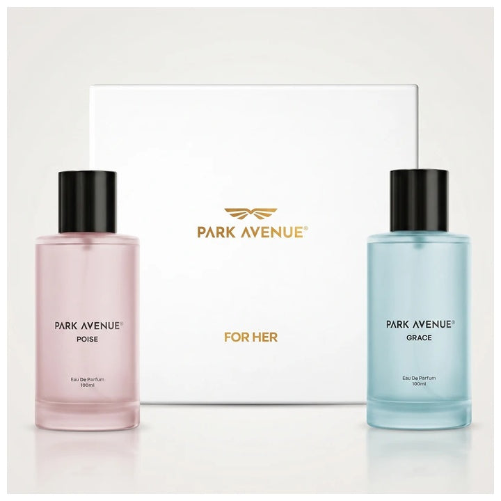 PARK AVENUE Poise & Grace Eau de Parfum (200 ml, Pack of 2)