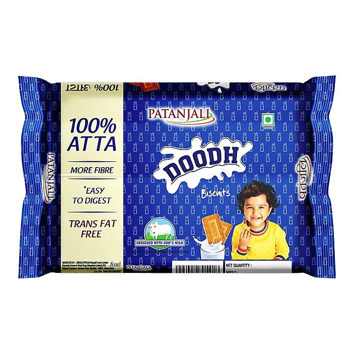 Patanjali Doodh Biscuits : 255 g