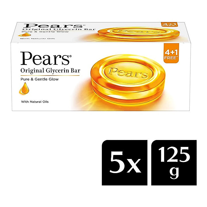 Pears Pure & Gentle Bathing Bar : 4x125 g