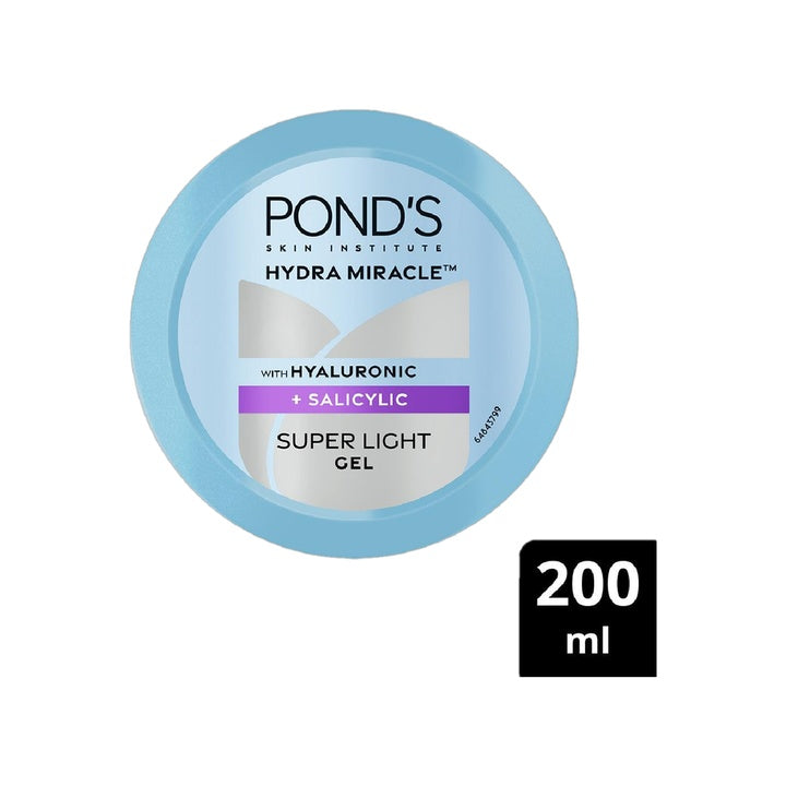 POND's Hydra Miracle Super Light Gel Hyaluronic + Salicylic (200 ml)