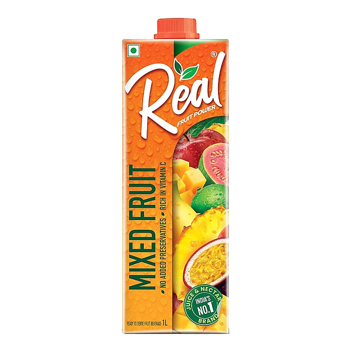 Real Fruit Power Mixed Fruit : 1 L