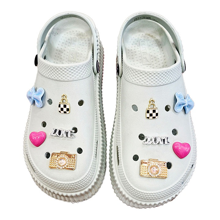 Relaxo Flite FL 2061 Ladies Clogs (P. Aqua) : Size 6