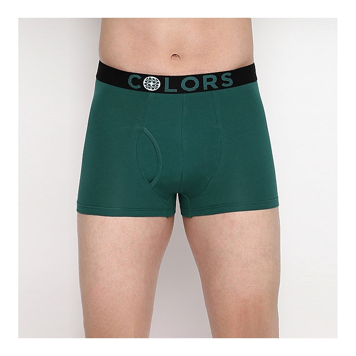 Rupa Frontline Colours Men's Trunk - 85 cm (M) - Teal Green & Brown : 2 Piece