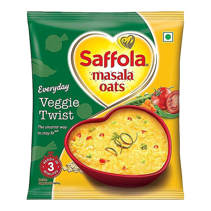 Saffola Masala Oats Veggie Twist : 38 g
