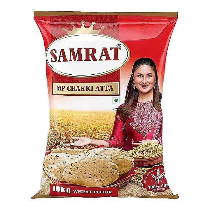 Samrat MP Chakki Wheat Atta : 10 kgs